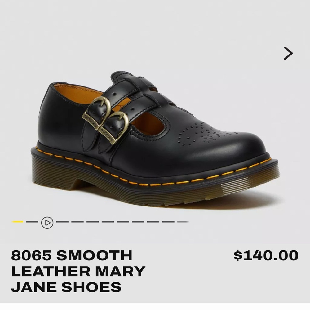 Dr. Martens Black Mary Jane’s 8065 - Picture 8 of 8